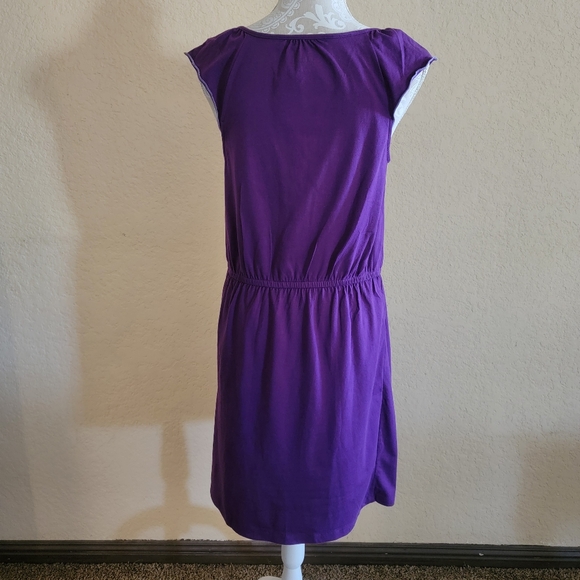 Old Navy Purple Dress Sz M - Picture 3 of 5